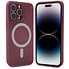 Shieldcase ShieldCase geschikt voor iPhone 14 Pro Max Magsafe hoesje siliconen zijde (bordeaux) + ShieldCase screenprotector - beschermglas iPhone bescherming - iPhone case bescherm hoesje + Screenprotector Shieldcase ShieldCase geschikt voor iPhone 14 Pro Max Magsafe hoesje siliconen zijde (bordeaux) + ShieldCase screenprotector - beschermglas iPhone bescherming - iPhone case bescherm hoesje + Screenprotector
