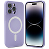 Shieldcase ShieldCase geschikt voor iPhone 14 Pro Max Magsafe hoesje siliconen zijde (lila) + ShieldCase screenprotector - beschermglas iPhone bescherming - iPhone case bescherm hoesje + Screenprotector Shieldcase ShieldCase geschikt voor iPhone 14 Pro Max Magsafe hoesje siliconen zijde (lila) + ShieldCase screenprotector - beschermglas iPhone bescherming - iPhone case bescherm hoesje + Screenprotector