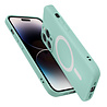 Shieldcase ShieldCase geschikt voor iPhone 14 Pro Max Magsafe hoesje siliconen zijde (mintgroen) + ShieldCase screenprotector - beschermglas iPhone bescherming - iPhone case bescherm hoesje + Screenprotector Shieldcase ShieldCase geschikt voor iPhone 14 Pro Max Magsafe hoesje siliconen zijde (mintgroen) + ShieldCase screenprotector - beschermglas iPhone bescherming - iPhone case bescherm hoesje + Screenprotector