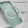 Shieldcase ShieldCase geschikt voor iPhone 14 Pro Max Magsafe hoesje siliconen zijde (mintgroen) + ShieldCase screenprotector - beschermglas iPhone bescherming - iPhone case bescherm hoesje + Screenprotector Shieldcase ShieldCase geschikt voor iPhone 14 Pro Max Magsafe hoesje siliconen zijde (mintgroen) + ShieldCase screenprotector - beschermglas iPhone bescherming - iPhone case bescherm hoesje + Screenprotector
