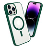 Shieldcase ShieldCase geschikt voor iPhone 14 Pro Max Magsafe hoesje transparant gekleurde rand (groen) + ShieldCase screenprotector - beschermglas iPhone bescherming - iPhone case bescherm hoesje + Screenprotector Shieldcase ShieldCase geschikt voor iPhone 14 Pro Max Magsafe hoesje transparant gekleurde rand (groen) + ShieldCase screenprotector - beschermglas iPhone bescherming - iPhone case bescherm hoesje + Screenprotector
