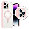 Shieldcase ShieldCase geschikt voor iPhone 14 Pro Max Magsafe hoesje transparant gekleurde rand (roze) + ShieldCase screenprotector - beschermglas iPhone bescherming - iPhone case bescherm hoesje + Screenprotector Shieldcase ShieldCase geschikt voor iPhone 14 Pro Max Magsafe hoesje transparant gekleurde rand (roze) + ShieldCase screenprotector - beschermglas iPhone bescherming - iPhone case bescherm hoesje + Screenprotector