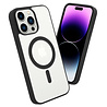 Shieldcase ShieldCase geschikt voor iPhone 14 Pro Max Magsafe hoesje transparant gekleurde rand (zwart) + ShieldCase screenprotector - beschermglas iPhone bescherming - iPhone case bescherm hoesje + Screenprotector Shieldcase ShieldCase geschikt voor iPhone 14 Pro Max Magsafe hoesje transparant gekleurde rand (zwart) + ShieldCase screenprotector - beschermglas iPhone bescherming - iPhone case bescherm hoesje + Screenprotector