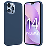 Shieldcase ShieldCase geschikt voor iPhone 14 Pro Max silicone case (donkerblauw) + ShieldCase screenprotector - beschermglas iPhone bescherming - iPhone case bescherm hoesje + Screenprotector Shieldcase ShieldCase geschikt voor iPhone 14 Pro Max silicone case (donkerblauw) + ShieldCase screenprotector - beschermglas iPhone bescherming - iPhone case bescherm hoesje + Screenprotector