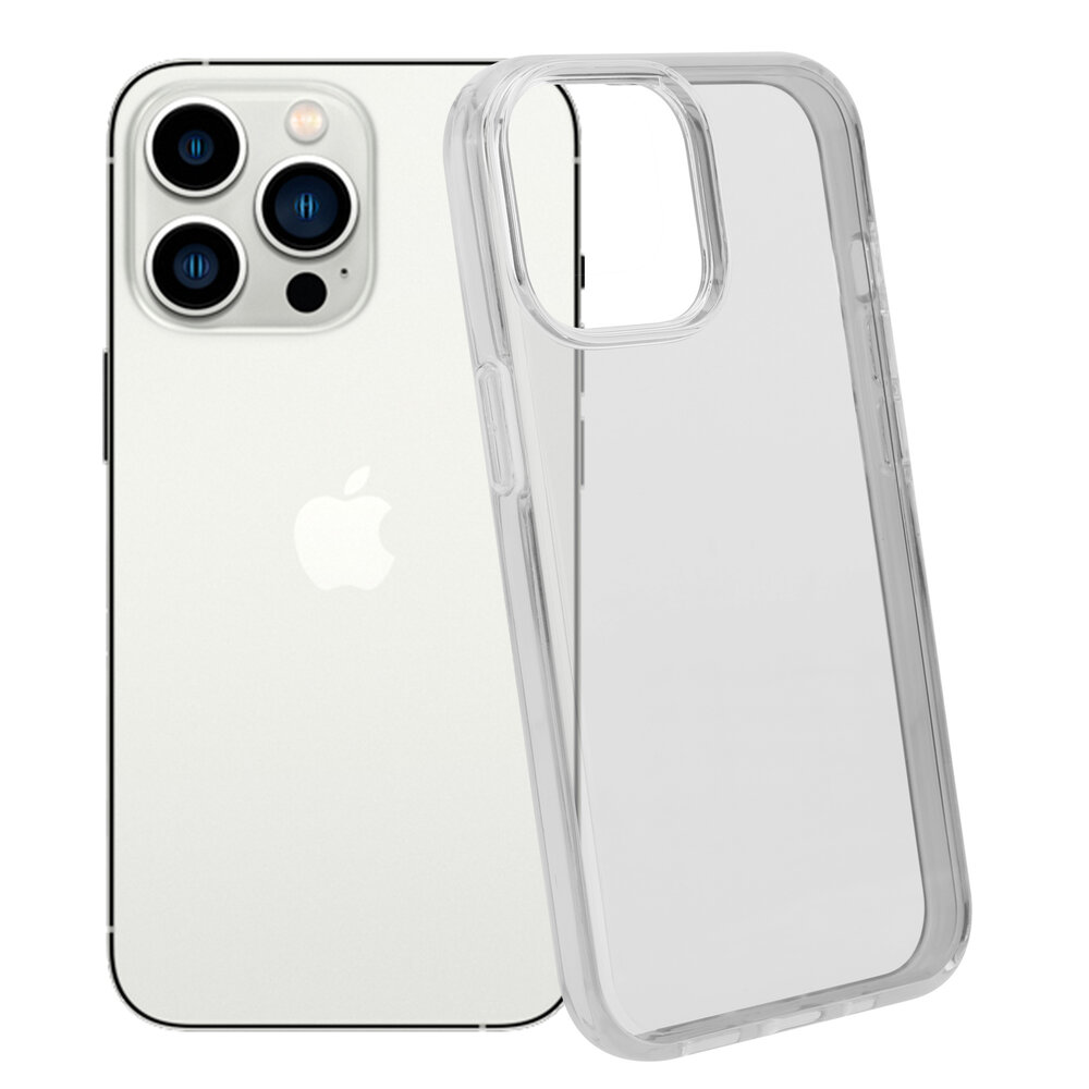Shieldcase ShieldCase geschikt voor iPhone 14 Pro Max TPU case (transparant) + ShieldCase screenprotector - beschermglas iPhone bescherming - iPhone case bescherm hoesje + Screenprotector