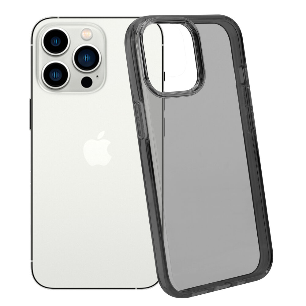Shieldcase ShieldCase geschikt voor iPhone 14 Pro Max TPU case (zwart) + ShieldCase screenprotector - beschermglas iPhone bescherming - iPhone case bescherm hoesje + Screenprotector
