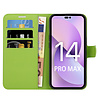 Shieldcase ShieldCase geschikt voor iPhone 14 Pro Max wallet case (groen) + ShieldCase screenprotector - beschermglas iPhone bescherming - iPhone case bescherm hoesje + Screenprotector Shieldcase ShieldCase geschikt voor iPhone 14 Pro Max wallet case (groen) + ShieldCase screenprotector - beschermglas iPhone bescherming - iPhone case bescherm hoesje + Screenprotector