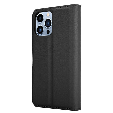 Shieldcase ShieldCase geschikt voor iPhone 14 Pro Max wallet case (zwart) + ShieldCase screenprotector - beschermglas iPhone bescherming - iPhone case bescherm hoesje + Screenprotector