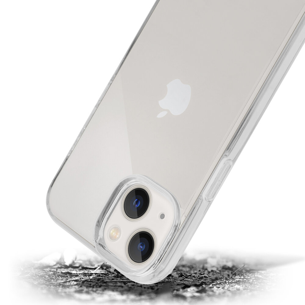 Shieldcase ShieldCase geschikt voor iPhone 14 TPU case (transparant) + ShieldCase screenprotector - beschermglas iPhone bescherming - iPhone case bescherm hoesje + Screenprotector