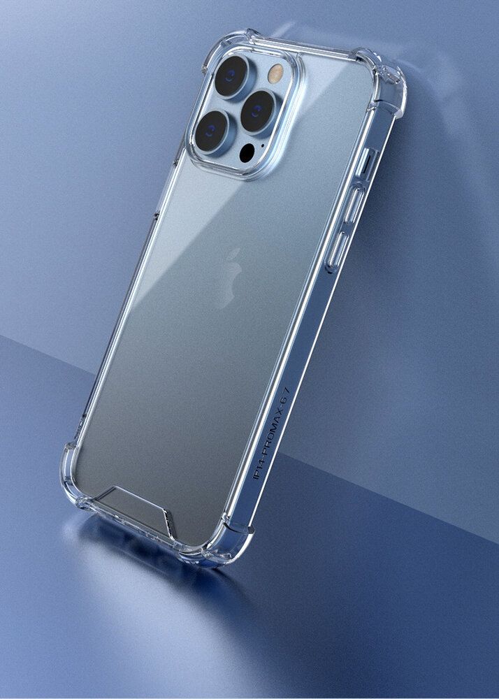 Shieldcase ShieldCase Shock case geschikt voor iPhone 14 Pro (transparant) + ShieldCase screenprotector - beschermglas iPhone bescherming - iPhone case bescherm hoesje + Screenprotector Shieldcase ShieldCase Shock case geschikt voor iPhone 14 Pro (transparant) + ShieldCase screenprotector - beschermglas iPhone bescherming - iPhone case bescherm hoesje + Screenprotector