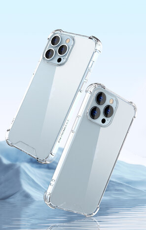 Shieldcase ShieldCase Shock case geschikt voor iPhone 14 Pro (transparant) + ShieldCase screenprotector - beschermglas iPhone bescherming - iPhone case bescherm hoesje + Screenprotector Shieldcase ShieldCase Shock case geschikt voor iPhone 14 Pro (transparant) + ShieldCase screenprotector - beschermglas iPhone bescherming - iPhone case bescherm hoesje + Screenprotector