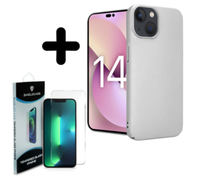 Shieldcase 14 ultra thin case (zilver) + Screenprotector - Batch 1 (05-2023)