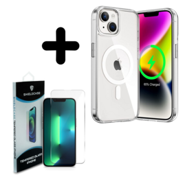 Shieldcase 14 transparant hoesje Magsafe compatible + Screenprotector - Batch 1 (05-2023)