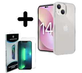 Shieldcase 14 TPU case (transparant) + Screenprotector - Batch 1 (05-2023)
