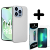 Shieldcase Shieldcase geschikt voor iPhone 14 Pro ultra thin case (zilver) + ShieldCase screenprotector - beschermglas iPhone bescherming - iPhone case bescherm hoesje + Screenprotector Shieldcase Shieldcase geschikt voor iPhone 14 Pro ultra thin case (zilver) + ShieldCase screenprotector - beschermglas iPhone bescherming - iPhone case bescherm hoesje + Screenprotector