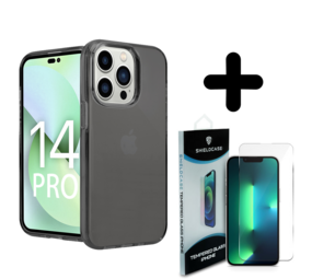 Shieldcase 14 Pro TPU case (zwart) + Screenprotector - Batch 1 (05-2023)