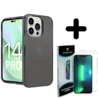 Shieldcase ShieldCase geschikt voor iPhone 14 Pro TPU case (zwart) + ShieldCase screenprotector - beschermglas iPhone bescherming - iPhone case bescherm hoesje + Screenprotector Shieldcase ShieldCase geschikt voor iPhone 14 Pro TPU case (zwart) + ShieldCase screenprotector - beschermglas iPhone bescherming - iPhone case bescherm hoesje + Screenprotector