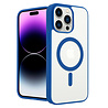 Shieldcase ShieldCase geschikt voor iPhone 14 Pro Max Magsafe hoesje transparant gekleurde rand (blauw) + ShieldCase screenprotector - beschermglas iPhone bescherming - iPhone case bescherm hoesje + Screenprotector Shieldcase ShieldCase geschikt voor iPhone 14 Pro Max Magsafe hoesje transparant gekleurde rand (blauw) + ShieldCase screenprotector - beschermglas iPhone bescherming - iPhone case bescherm hoesje + Screenprotector