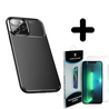 Shieldcase ShieldCase geschikt voor iPhone 14 Pro Max Carbon Fiber Case (zwart) + ShieldCase screenprotector - beschermglas iPhone bescherming - iPhone case bescherm hoesje + Screenprotector Shieldcase ShieldCase geschikt voor iPhone 14 Pro Max Carbon Fiber Case (zwart) + ShieldCase screenprotector - beschermglas iPhone bescherming - iPhone case bescherm hoesje + Screenprotector
