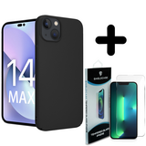 Shieldcase 14 Plus ultra thin case (zwart) + Screenprotector - Batch 1 (05-2023)