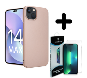 Shieldcase 14 Plus ultra thin case (rosÃƒÂ© goud) + Screenprotector - Batch 1 (05-2023)