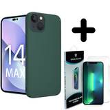 Shieldcase 14 Plus ultra thin case (groen) + Screenprotector - Batch 1 (05-2023)
