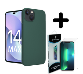 Shieldcase 14 Plus ultra thin case (groen) + Screenprotector - Batch 1 (05-2023) Shieldcase 14 Plus ultra thin case (groen) + Screenprotector - Batch 1 (05-2023)