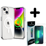 Shieldcase 14 Plus transparant hoesje Magsafe compatible + Screenprotector - Batch 1 (05-2023)