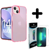 Shieldcase ShieldCase geschikt voor iPhone 14 Plus TPU case (roze) + ShieldCase screenprotector - beschermglas iPhone bescherming - iPhone case bescherm hoesje + Screenprotector Shieldcase ShieldCase geschikt voor iPhone 14 Plus TPU case (roze) + ShieldCase screenprotector - beschermglas iPhone bescherming - iPhone case bescherm hoesje + Screenprotector