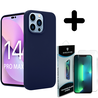 Coverzs Coverzs Luxe Liquid Silicone case geschikt voor iPhone 14 Pro Max (royaal blauw) + ShieldCase screenprotector - beschermglas iPhone bescherming - iPhone case bescherm hoesje + Screenprotector Coverzs Coverzs Luxe Liquid Silicone case geschikt voor iPhone 14 Pro Max (royaal blauw) + ShieldCase screenprotector - beschermglas iPhone bescherming - iPhone case bescherm hoesje + Screenprotector