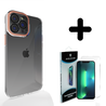 Coverzs Coverzs geschikt voor iPhone 14 Plus hoesje transparant camera cover (roze) + ShieldCase screenprotector - beschermglas iPhone bescherming - iPhone case bescherm hoesje + Screenprotector Coverzs Coverzs geschikt voor iPhone 14 Plus hoesje transparant camera cover (roze) + ShieldCase screenprotector - beschermglas iPhone bescherming - iPhone case bescherm hoesje + Screenprotector