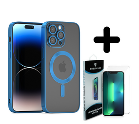 Coverzs 14 Pro Magsafe hoesje met camera cover (blauw) + Screenprotector - Batch 1 (05-2023) Coverzs 14 Pro Magsafe hoesje met camera cover (blauw) + Screenprotector - Batch 1 (05-2023)