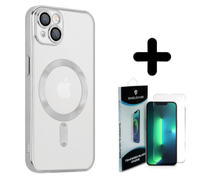 Coverzs 14 Plus Magsafe hoesje met camera cover (zilver) + Screenprotector - Batch 1 (05-2023) Coverzs 14 Plus Magsafe hoesje met camera cover (zilver) + Screenprotector - Batch 1 (05-2023)