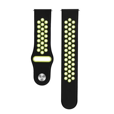 Strap-it Strap-it Bandje geschikt voor Samsung Galaxy Watch 5 (40mm / 44mm / Pro) bandje sport band (zwart/geel) - Incl. Oplader geschikt voor Samsung Galaxy Watch 5 40 mm / 44 mm / Pro (oplaadkabel) Strap-it Strap-it Bandje geschikt voor Samsung Galaxy Watch 5 (40mm / 44mm / Pro) bandje sport band (zwart/geel) - Incl. Oplader geschikt voor Samsung Galaxy Watch 5 40 mm / 44 mm / Pro (oplaadkabel)