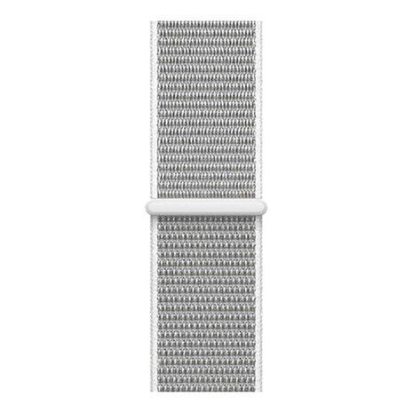 Strap-it Strap-it Bandje geschikt voor Samsung Galaxy Watch 5 (40mm / 44mm / Pro) bandje nylon band (zeeschelp) - Incl. Oplader geschikt voor Samsung Galaxy Watch 5 40 mm / 44 mm / Pro (oplaadkabel)