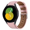 Strap-it Strap-it Bandje geschikt voor Samsung Galaxy Watch 5 (40mm / 44mm / Pro) bandje leren bandje (roze) - Incl. Oplader geschikt voor Samsung Galaxy Watch 5 40 mm / 44 mm / Pro (oplaadkabel) Strap-it Strap-it Bandje geschikt voor Samsung Galaxy Watch 5 (40mm / 44mm / Pro) bandje leren bandje (roze) - Incl. Oplader geschikt voor Samsung Galaxy Watch 5 40 mm / 44 mm / Pro (oplaadkabel)