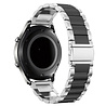 Strap-it Strap-it Bandje geschikt voor Samsung Galaxy Watch 5 (40mm / 44mm / Pro) bandje stalen band (zilver/zwart) - Incl. Oplader geschikt voor Samsung Galaxy Watch 5 40 mm / 44 mm / Pro (oplaadkabel) Strap-it Strap-it Bandje geschikt voor Samsung Galaxy Watch 5 (40mm / 44mm / Pro) bandje stalen band (zilver/zwart) - Incl. Oplader geschikt voor Samsung Galaxy Watch 5 40 mm / 44 mm / Pro (oplaadkabel)