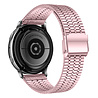 Strap-it Strap-it Bandje geschikt voor Samsung Galaxy Watch 5 (40mm / 44mm / Pro) bandje roestvrij stalen band (rosé pink) - Incl. Oplader geschikt voor Samsung Galaxy Watch 5 40 mm / 44 mm / Pro (oplaadkabel) Strap-it Strap-it Bandje geschikt voor Samsung Galaxy Watch 5 (40mm / 44mm / Pro) bandje roestvrij stalen band (rosé pink) - Incl. Oplader geschikt voor Samsung Galaxy Watch 5 40 mm / 44 mm / Pro (oplaadkabel)