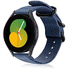 Strap-it Strap-it Bandje geschikt voor Samsung Galaxy Watch 5 (40mm / 44mm / Pro) bandje nylon gesp band (blauw) - Incl. Oplader geschikt voor Samsung Galaxy Watch 5 40 mm / 44 mm / Pro (oplaadkabel) Strap-it Strap-it Bandje geschikt voor Samsung Galaxy Watch 5 (40mm / 44mm / Pro) bandje nylon gesp band (blauw) - Incl. Oplader geschikt voor Samsung Galaxy Watch 5 40 mm / 44 mm / Pro (oplaadkabel)
