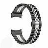 Strap-it Strap-it Bandje geschikt voor Samsung Galaxy Watch 5 (40mm / 44mm / Pro) bandje Jubilee stalen band (zwart/zilver) - Incl. Oplader geschikt voor Samsung Galaxy Watch 5 40 mm / 44 mm / Pro (oplaadkabel) Strap-it Strap-it Bandje geschikt voor Samsung Galaxy Watch 5 (40mm / 44mm / Pro) bandje Jubilee stalen band (zwart/zilver) - Incl. Oplader geschikt voor Samsung Galaxy Watch 5 40 mm / 44 mm / Pro (oplaadkabel)
