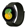 Strap-it Strap-it Bandje geschikt voor Samsung Galaxy Watch 5 (40mm / 44mm / Pro) bandje nylon band (donkergroen) - Incl. Oplader geschikt voor Samsung Galaxy Watch 5 40 mm / 44 mm / Pro (oplaadkabel) Strap-it Strap-it Bandje geschikt voor Samsung Galaxy Watch 5 (40mm / 44mm / Pro) bandje nylon band (donkergroen) - Incl. Oplader geschikt voor Samsung Galaxy Watch 5 40 mm / 44 mm / Pro (oplaadkabel)