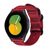 Strap-it Strap-it Bandje geschikt voor Samsung Galaxy Watch 5 (40mm / 44mm / Pro) bandje nylon gesp band (rood) - Incl. Oplader geschikt voor Samsung Galaxy Watch 5 40 mm / 44 mm / Pro (oplaadkabel) Strap-it Strap-it Bandje geschikt voor Samsung Galaxy Watch 5 (40mm / 44mm / Pro) bandje nylon gesp band (rood) - Incl. Oplader geschikt voor Samsung Galaxy Watch 5 40 mm / 44 mm / Pro (oplaadkabel)