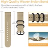 Strap-it Strap-it Bandje geschikt voor Samsung Galaxy Watch 5 (40mm / 44mm / Pro) bandje nylon gesp band (khaki) - Incl. Oplader geschikt voor Samsung Galaxy Watch 5 40 mm / 44 mm / Pro (oplaadkabel) Strap-it Strap-it Bandje geschikt voor Samsung Galaxy Watch 5 (40mm / 44mm / Pro) bandje nylon gesp band (khaki) - Incl. Oplader geschikt voor Samsung Galaxy Watch 5 40 mm / 44 mm / Pro (oplaadkabel)