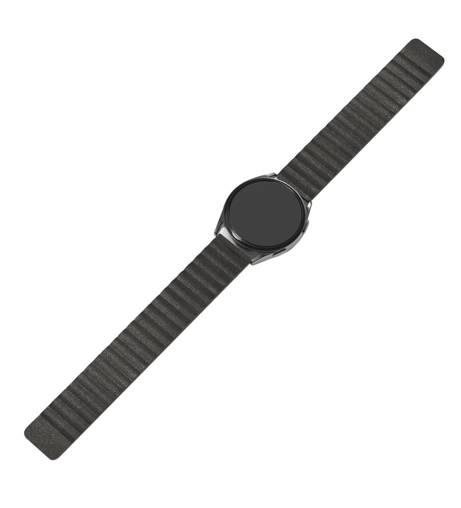 Strap-it Strap-it Bandje geschikt voor Samsung Galaxy Watch 5 (40mm / 44mm / Pro) bandje leren loop bandje (zwart) - Incl. Oplader geschikt voor Samsung Galaxy Watch 5 40 mm / 44 mm / Pro (oplaadkabel) Strap-it Strap-it Bandje geschikt voor Samsung Galaxy Watch 5 (40mm / 44mm / Pro) bandje leren loop bandje (zwart) - Incl. Oplader geschikt voor Samsung Galaxy Watch 5 40 mm / 44 mm / Pro (oplaadkabel)