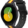 Strap-it Strap-it Bandje geschikt voor Samsung Galaxy Watch 5 (40mm / 44mm / Pro) bandje Special Edition Band (zwart/geel) - Incl. Oplader geschikt voor Samsung Galaxy Watch 5 40 mm / 44 mm / Pro (oplaadkabel) Strap-it Strap-it Bandje geschikt voor Samsung Galaxy Watch 5 (40mm / 44mm / Pro) bandje Special Edition Band (zwart/geel) - Incl. Oplader geschikt voor Samsung Galaxy Watch 5 40 mm / 44 mm / Pro (oplaadkabel)