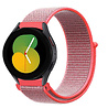 Strap-it Strap-it Bandje geschikt voor Samsung Galaxy Watch 5 (40mm / 44mm / Pro) bandje nylon band (neon pink) - Incl. Oplader geschikt voor Samsung Galaxy Watch 5 40 mm / 44 mm / Pro (oplaadkabel) Strap-it Strap-it Bandje geschikt voor Samsung Galaxy Watch 5 (40mm / 44mm / Pro) bandje nylon band (neon pink) - Incl. Oplader geschikt voor Samsung Galaxy Watch 5 40 mm / 44 mm / Pro (oplaadkabel)