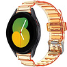 Strap-it Strap-it Bandje geschikt voor Samsung Galaxy Watch 5 (40mm / 44mm / Pro) crystal bandje (transparant oranje) - Incl. Oplader geschikt voor Samsung Galaxy Watch 5 40 mm / 44 mm / Pro (oplaadkabel) Strap-it Strap-it Bandje geschikt voor Samsung Galaxy Watch 5 (40mm / 44mm / Pro) crystal bandje (transparant oranje) - Incl. Oplader geschikt voor Samsung Galaxy Watch 5 40 mm / 44 mm / Pro (oplaadkabel)