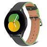 Strap-it Strap-it Bandje geschikt voor Samsung Galaxy Watch 5 (40mm / 44mm / Pro) leren bandje (zwart-groen) - Incl. Oplader geschikt voor Samsung Galaxy Watch 5 40 mm / 44 mm / Pro (oplaadkabel) Strap-it Strap-it Bandje geschikt voor Samsung Galaxy Watch 5 (40mm / 44mm / Pro) leren bandje (zwart-groen) - Incl. Oplader geschikt voor Samsung Galaxy Watch 5 40 mm / 44 mm / Pro (oplaadkabel)