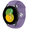 Strap-it Strap-it Bandje geschikt voor Samsung Galaxy Watch 5 (40mm / 44mm / Pro) sport bandje (lichtpaars) - Incl. Oplader geschikt voor Samsung Galaxy Watch 5 40 mm / 44 mm / Pro (oplaadkabel) Strap-it Strap-it Bandje geschikt voor Samsung Galaxy Watch 5 (40mm / 44mm / Pro) sport bandje (lichtpaars) - Incl. Oplader geschikt voor Samsung Galaxy Watch 5 40 mm / 44 mm / Pro (oplaadkabel)