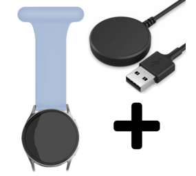 Strap-it GW5 - verpleegkundige band (lichtblauw) + Oplader - Batch 2 (06-2023)